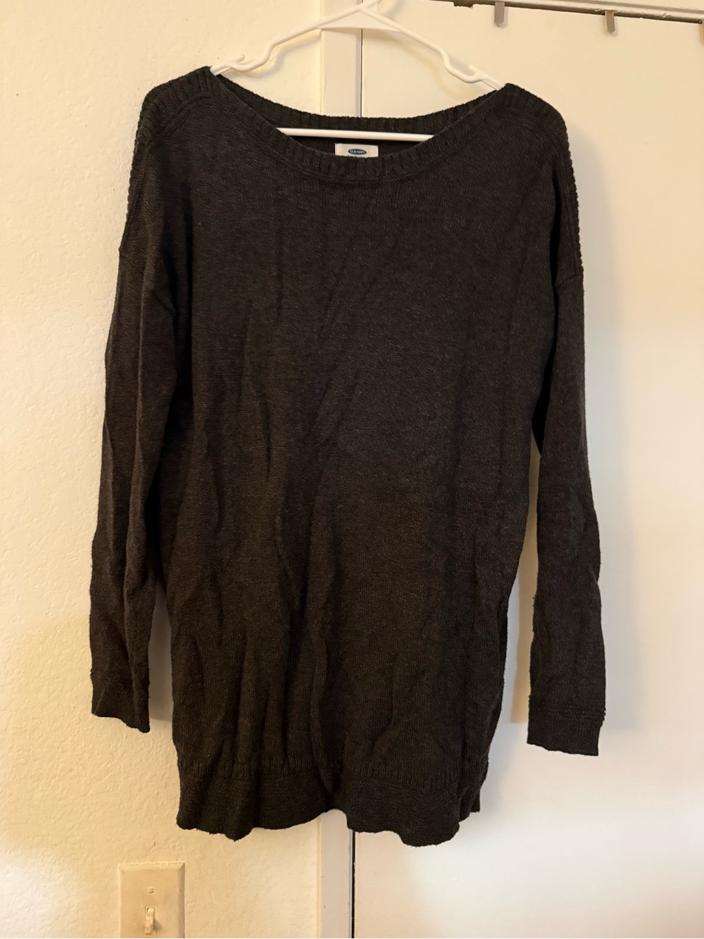 Old Navy Charcoal Knit Sweater
